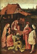 BOSCH, Hieronymus Epiphany Spain oil painting artist